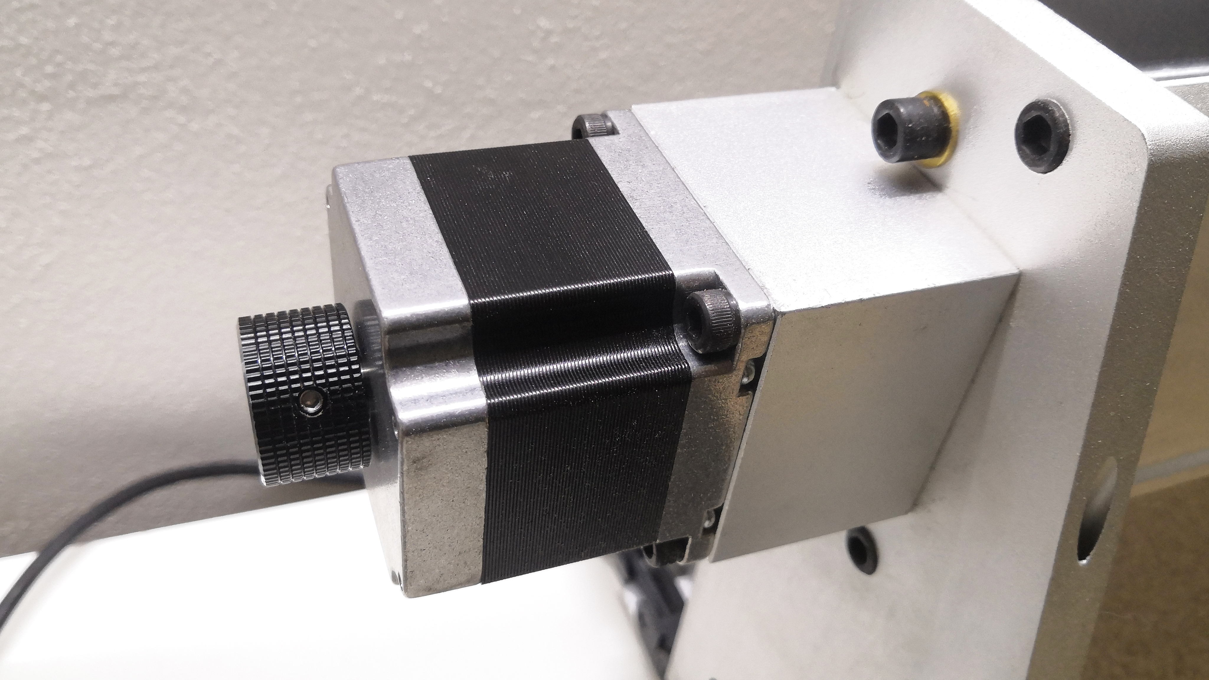 Aluminium bracket pro Nema 23