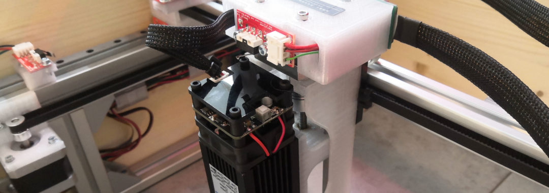 20W laser - koncový spínač Z